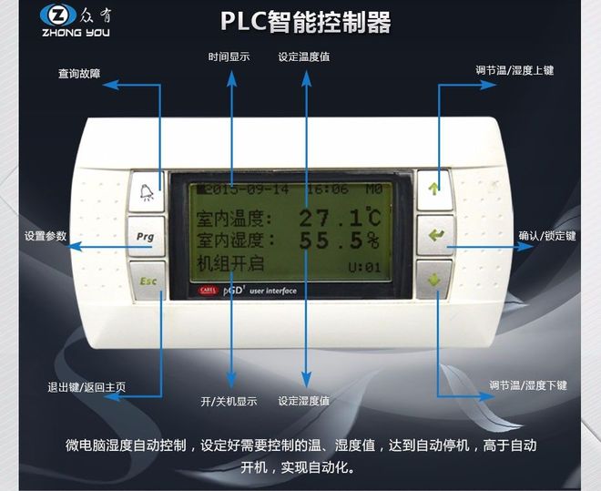 智能温湿度控制器